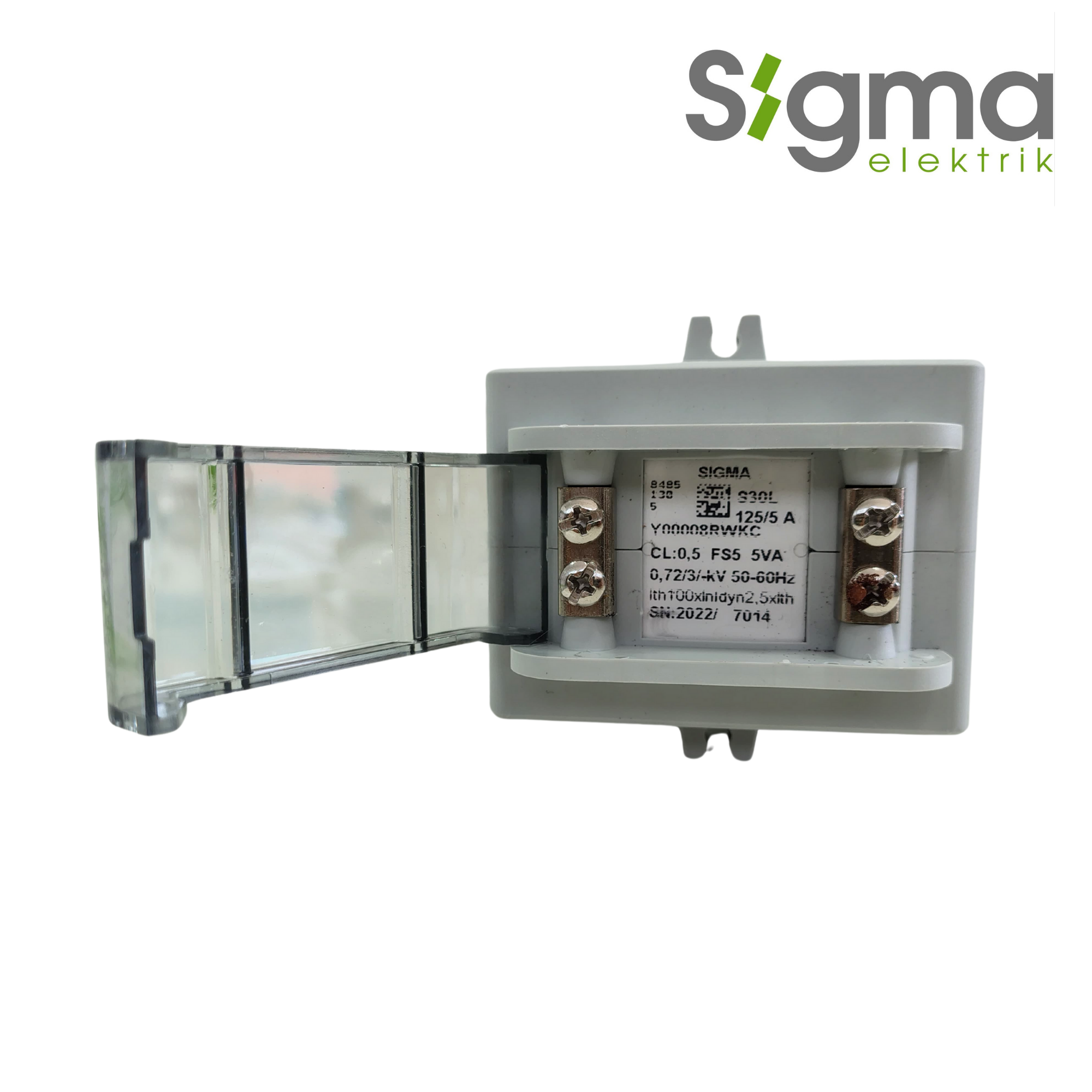 TRANSFORMADOR DE CORRIENTE 125/5A CLASE 0.5│SERIE S30L│SIGMA ELEKTRIK