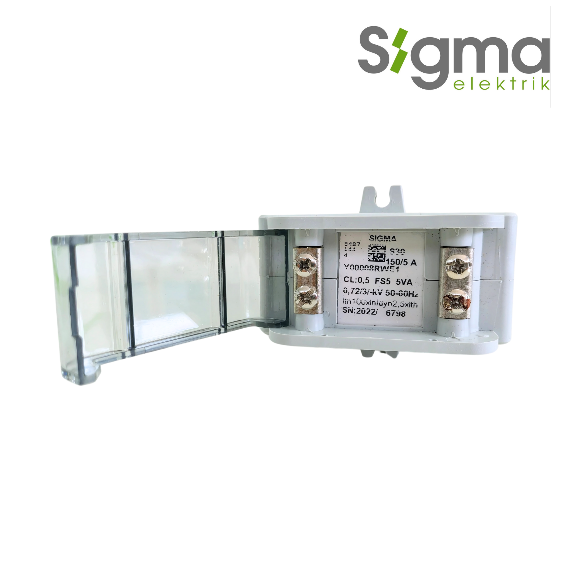 TRANSFORMADOR DE CORRIENTE 150/5A CLASE 0.5│SERIE S30│SIGMA ELEKTRIK