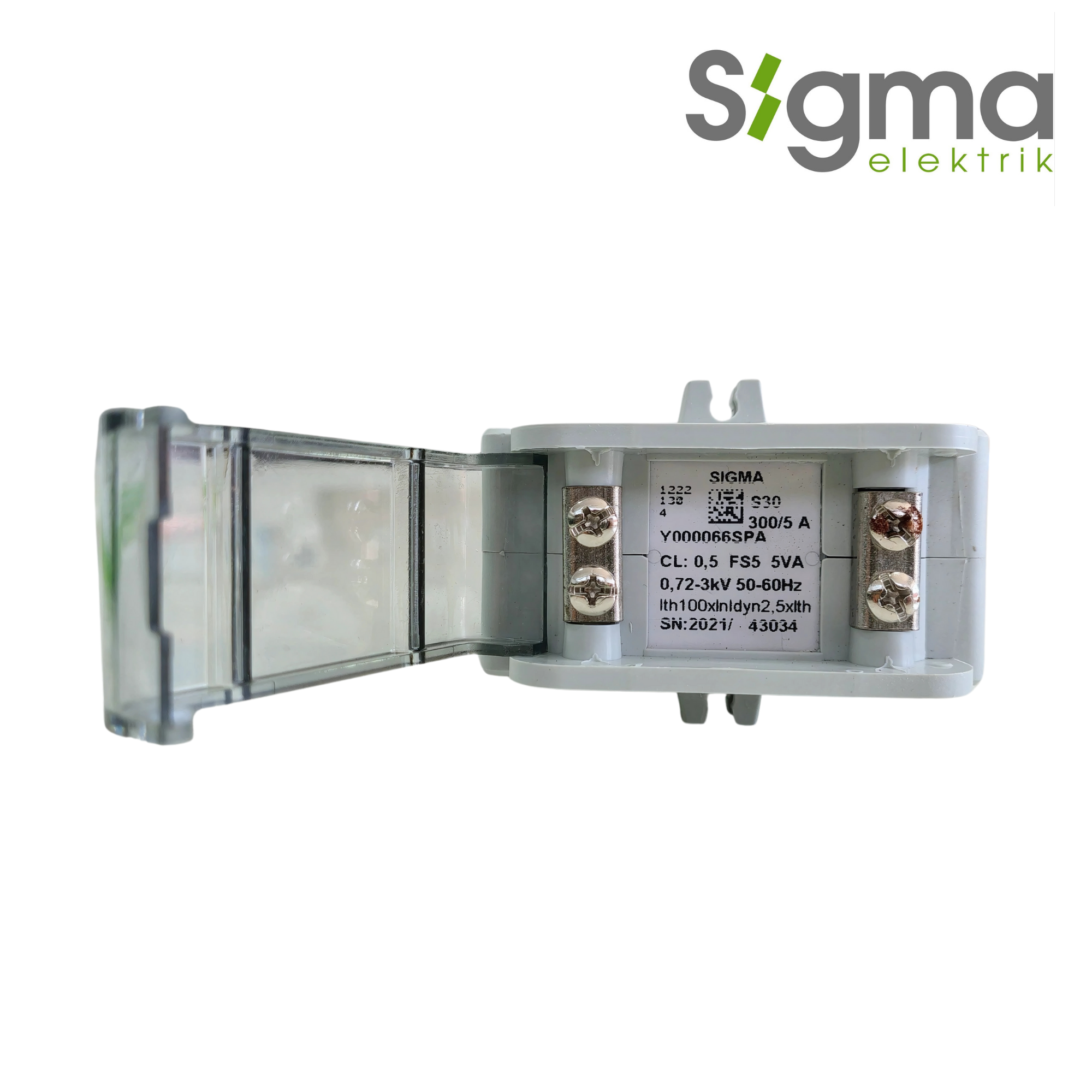 TRANSFORMADOR DE CORRIENTE 300/5A CLASE 0.5│SERIE S30│SIGMA ELEKTRIK