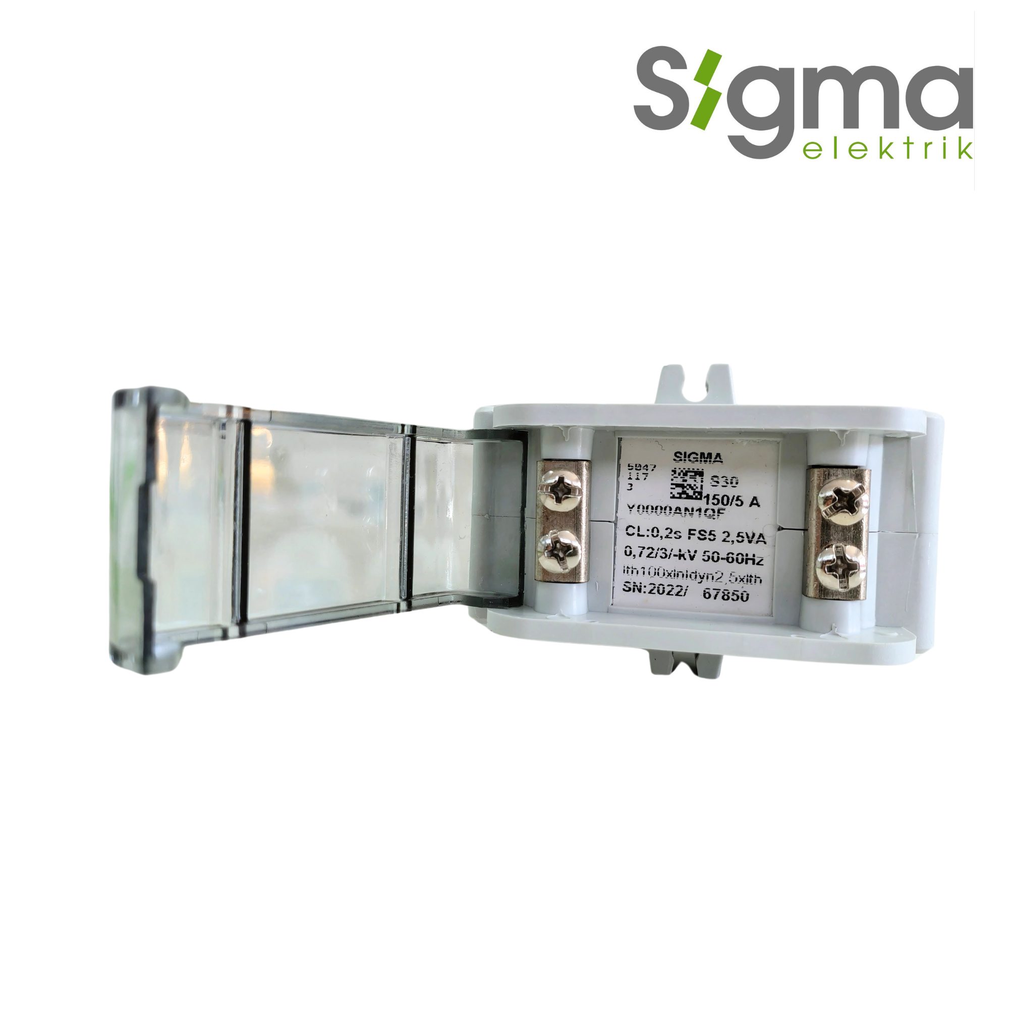 TRANSFORMADOR DE CORRIENTE 150/5A CLASE 0.2S│SS3001500205S│SIGMA ELEKTRIK