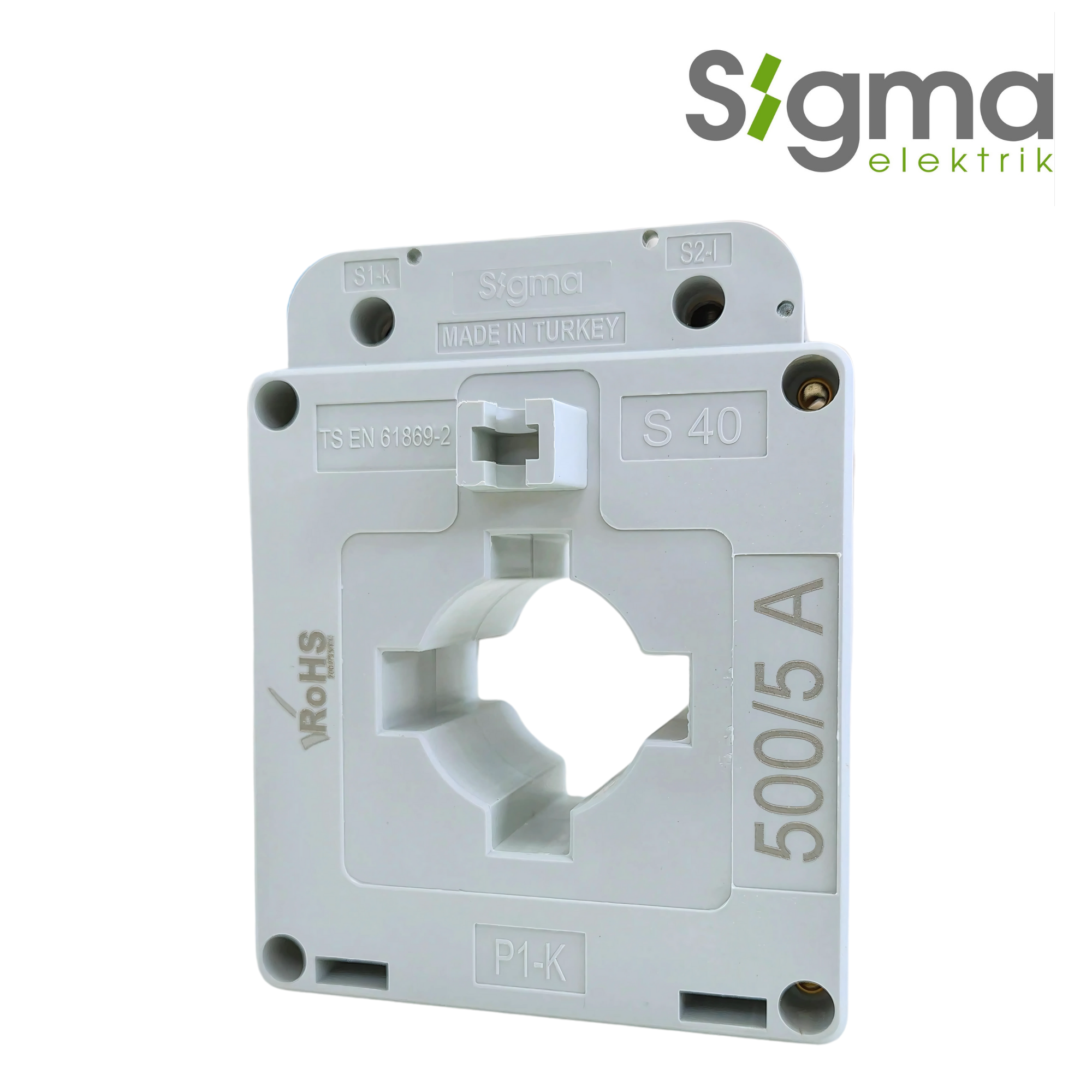 TRANSFORMADOR DE CORRIENTE 500/5A CLASE 0.2S│SS4005000205S│SIGMA ELEKTRIK