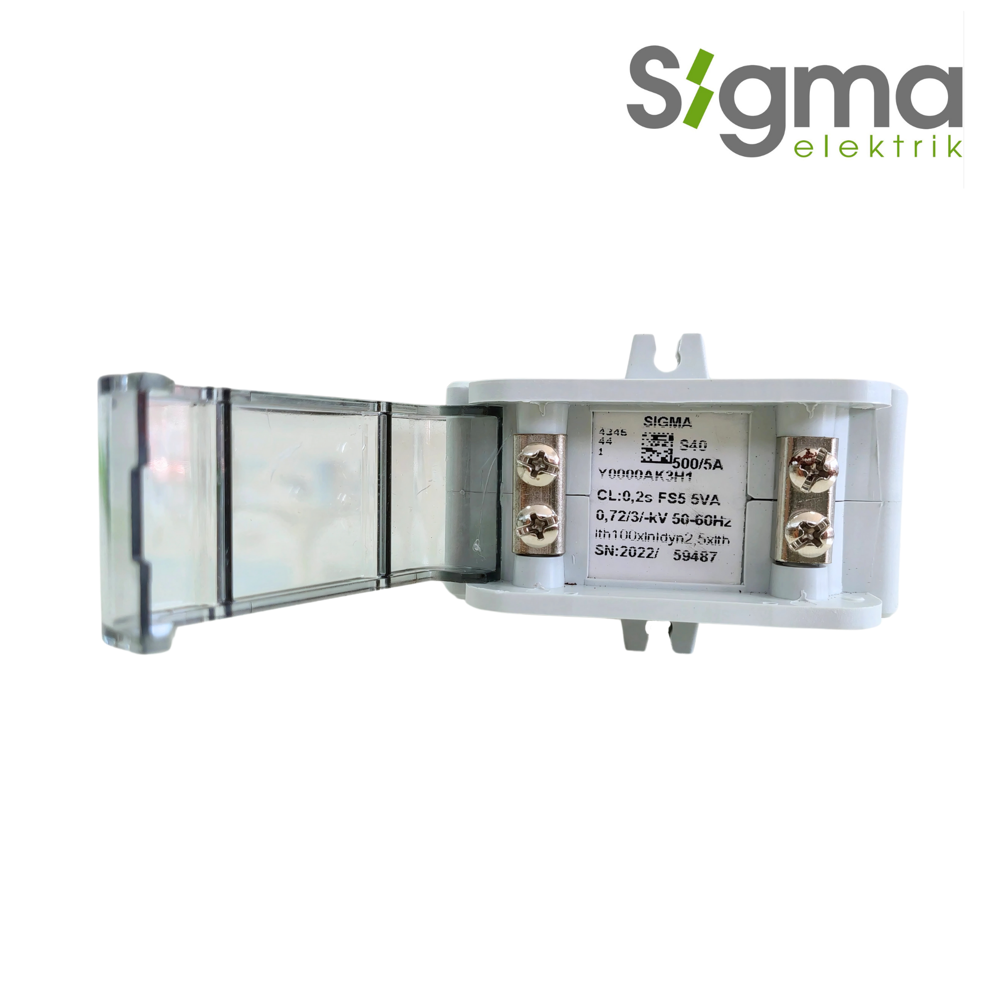 TRANSFORMADOR DE CORRIENTE 500/5A CLASE 0.2S│SS4005000205S│SIGMA ELEKTRIK