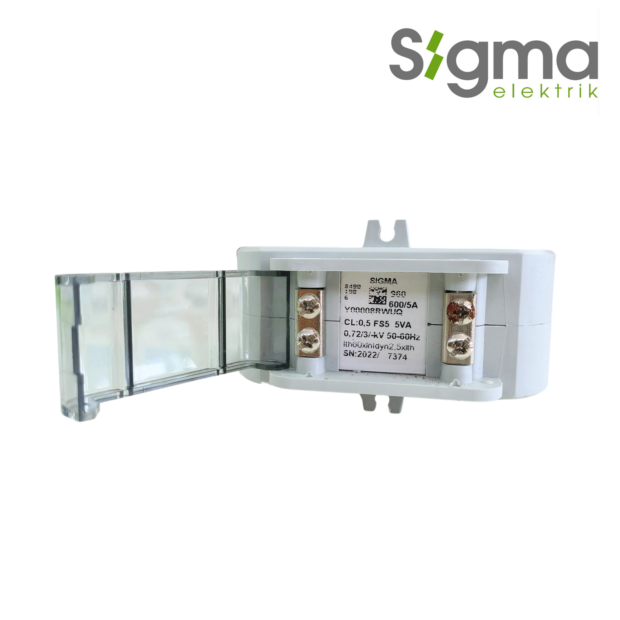 TRANSFORMADOR DE CORRIENTE 600/5A CLASE 0.5│SS6006000505│SIGMA ELEKTRIK