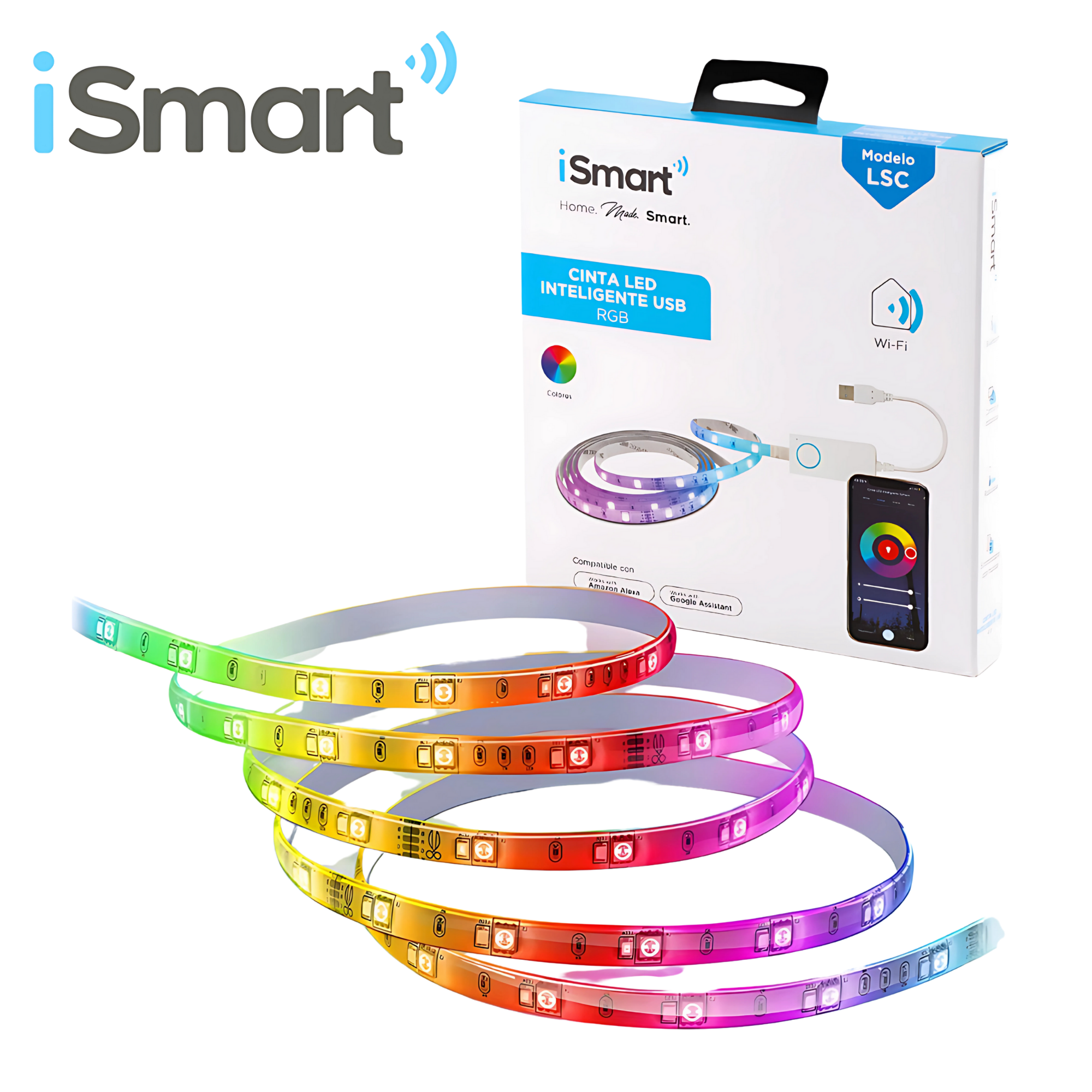 CINTA LED INTELIGENTE USB | RGB