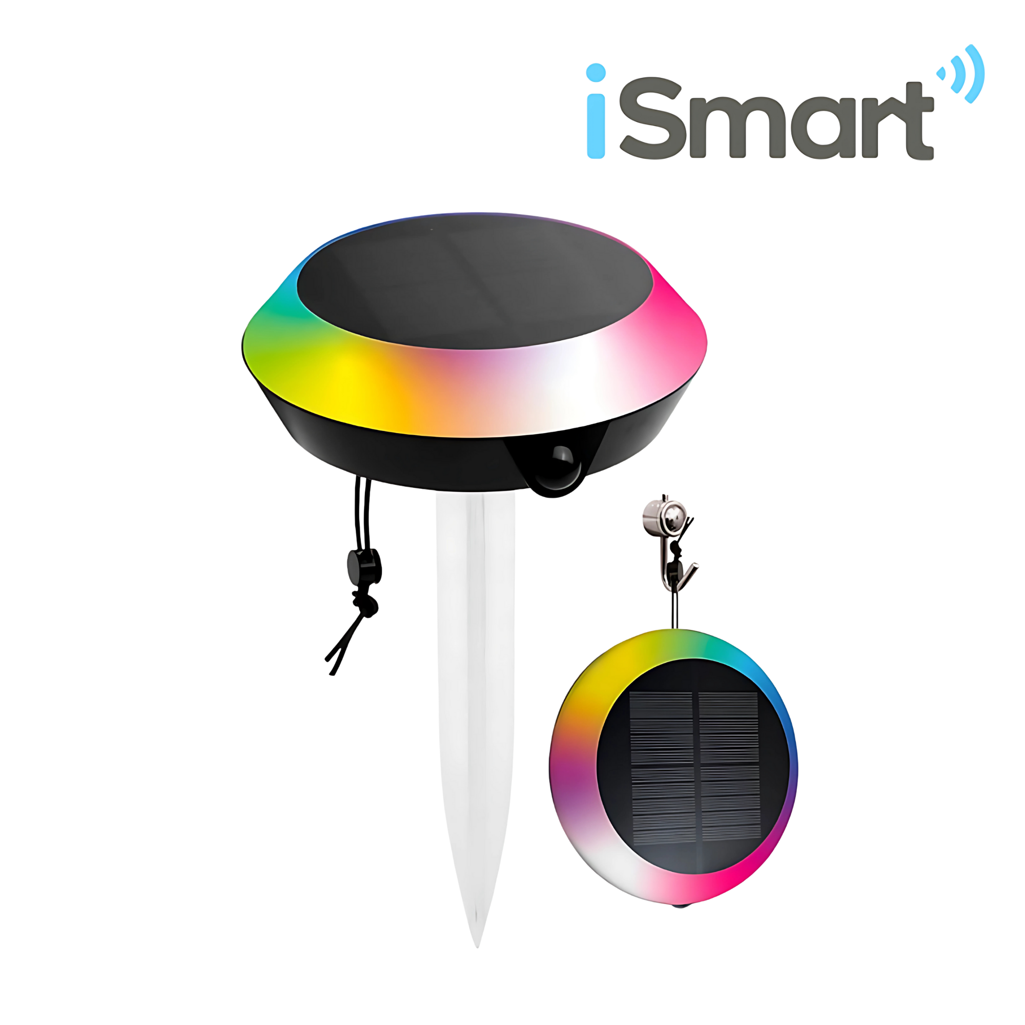 ESTACA SOLAR DE JARDIN INTELIGENTE RGB