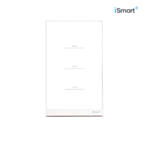 SWITCH PANEL BLANCO 3 TOQUES│SPB3│ISMART
