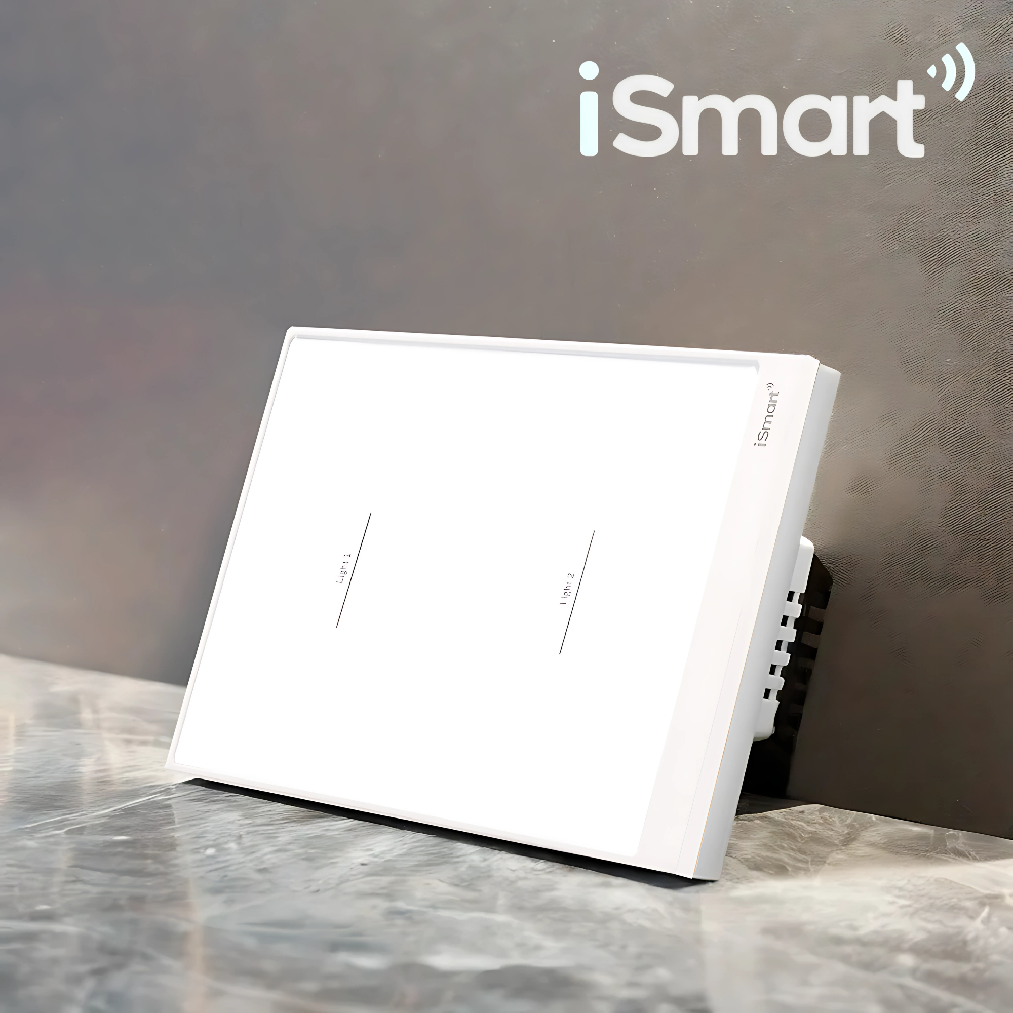 SWITCH PANEL BLANCO | 2 TOQUES