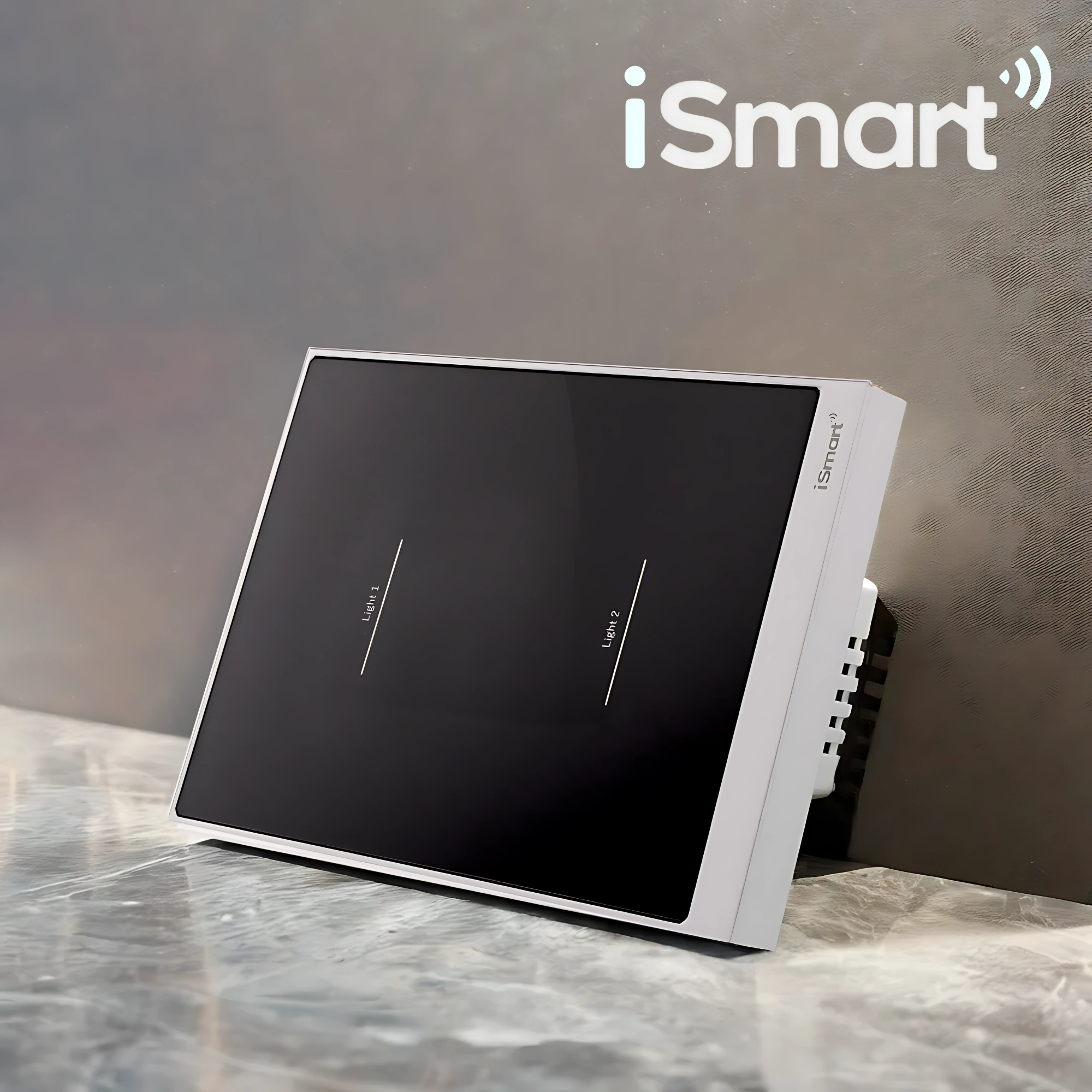 SWITCH PANEL NEGRO | 2 TOQUES