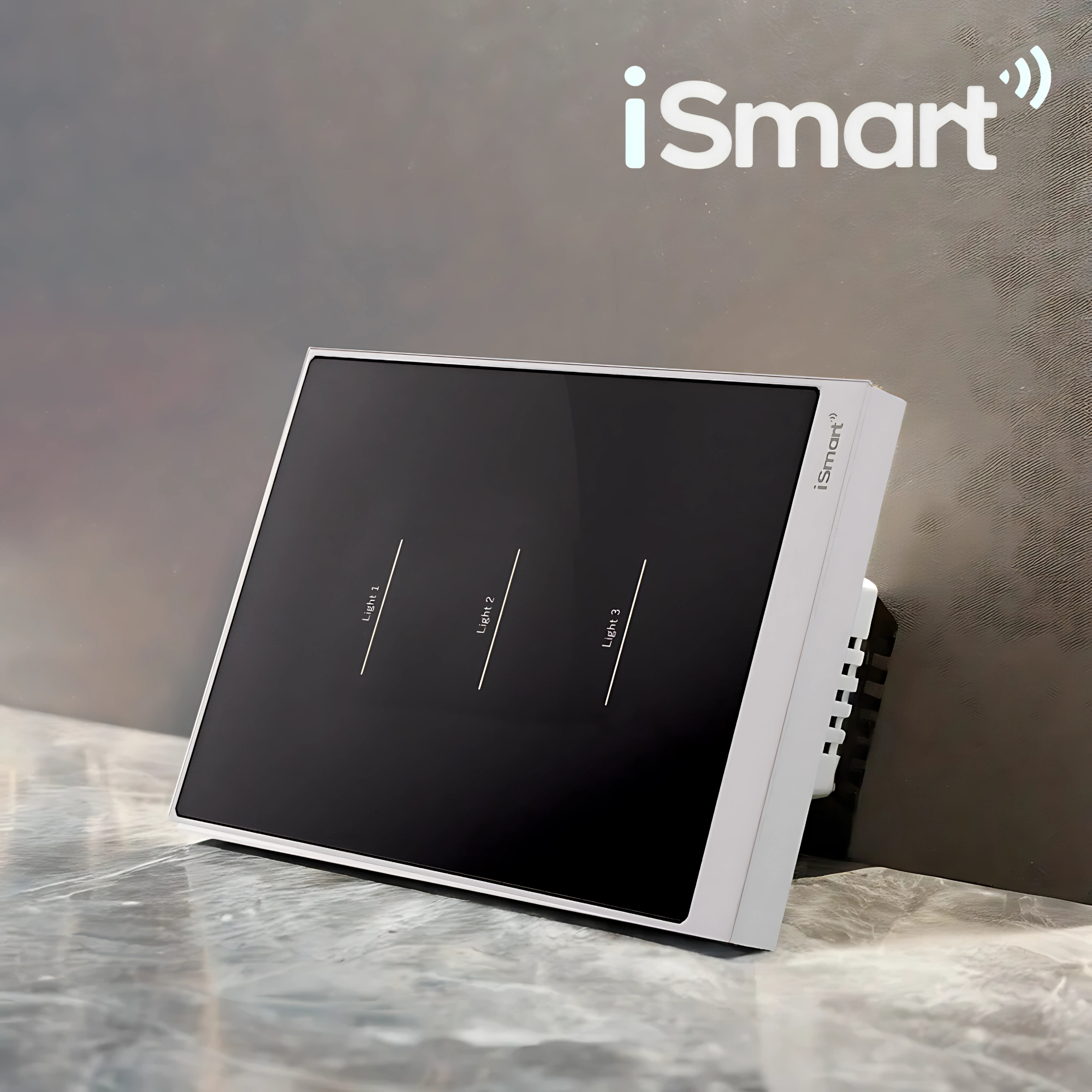 SWITCH PANEL NEGRO | 3 TOQUES