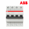 INTERRUPTOR TERMOMAGNÉTICO RIEL 4P CURVA C 10kA│MODELO SH204-C│SERIE SH200│ABB
