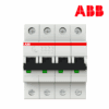INTERRUPTOR TERMOMAGNÉTICO RIEL 4P CURVA C 6/20kA│MODELO S204-C│SERIE S200│ABB