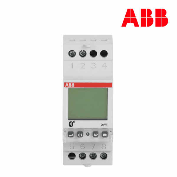 INTERRUPTOR HORARIO SEMANAL 1 CANAL 230VAC│MODELO DW1│ABB
