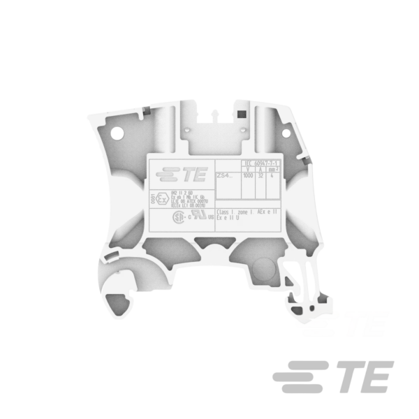 BORNERA DE PASO 4MM 1 PISO GRIS│ZS4│ENTRELEC