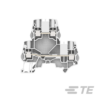BORNERA DE PASO 5.2MM 2 PISOS GRIS│ZS4-D2│ENTRELEC