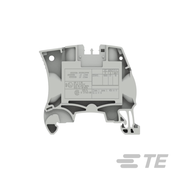 BORNERA DE PASO 10MM 1 PISO GRIS│ZS10│ENTRELEC