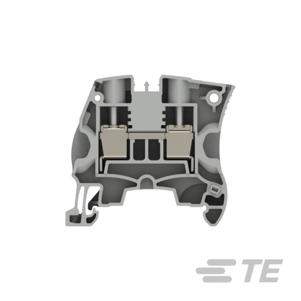 BORNERA DE PASO 10MM 1 PISO GRIS│ZS10│ENTRELEC