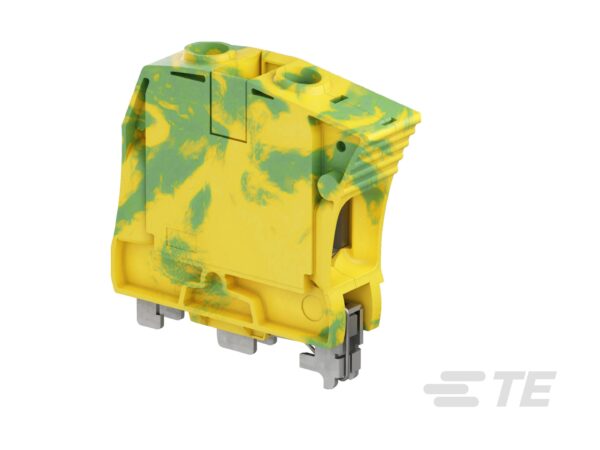 BORNERA DE TIERRA 35MM VERDE Y AMARILLO│ZS35-PE│ENTRELEC