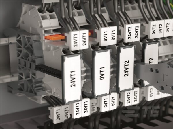 TIRA DE 36 ETIQUETA PARA IDENTIFICACIÓN, BLANCO│MCLH│ENTRELEC