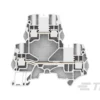BORNERA DE PASO 5.2MM 2 PISOS GRIS│ZS4-D2│ENTRELEC