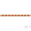 PUENTES TIPO PEINE, PASO 5.2 MM DE 10 POLOS, NARANJA│JB5-10│ENTRELEC