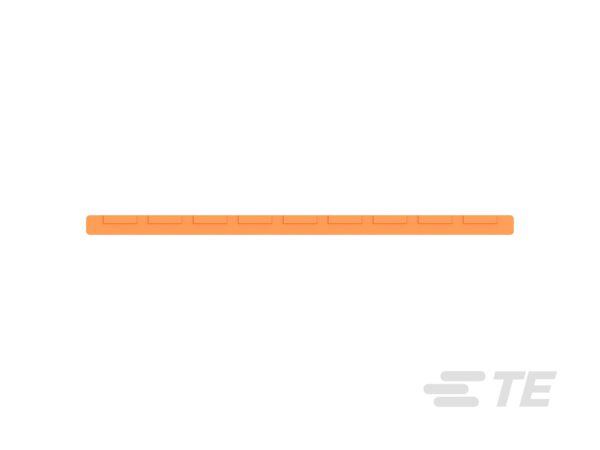 PUENTES TIPO PEINE, PASO 6 MM DE 10 POLOS, NARANJA│JB6-10│ENTRELEC