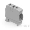 BORNERA DE PASO 35MM 1 PISO GRIS│ZS35│ENTRELEC