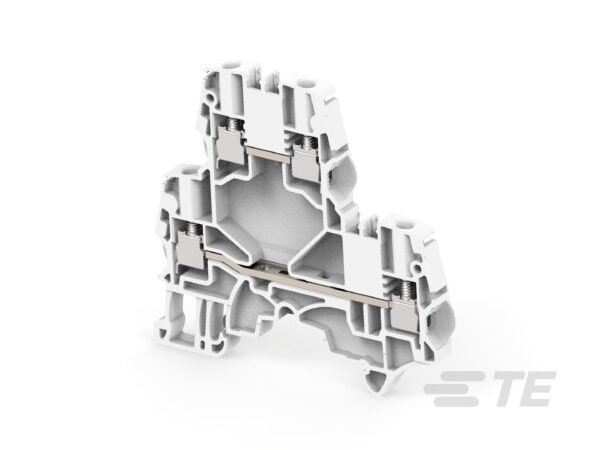 BORNERA DE PASO 5.2MM 2 PISOS GRIS│ZS4-D2│ENTRELEC