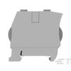 BORNERA DE PASO 35MM 1 PISO GRIS│ZS35│ENTRELEC
