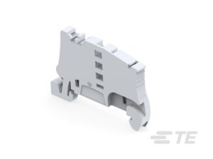 TOPE PARA BORNES FIJACION SIN TORNILLO GRIS│BAZ1│ENTRELEC