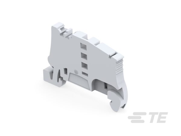 TOPE PARA BORNES FIJACION SIN TORNILLO GRIS│BAZ1│ENTRELEC