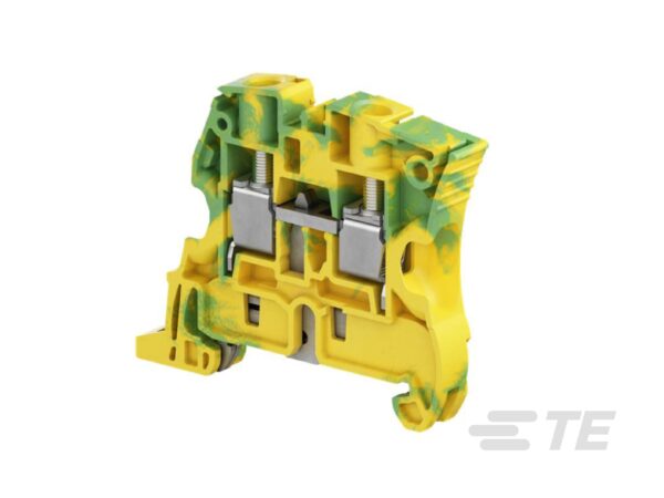 BORNERA DE TIERRA 10MM VERDE Y AMARILLO│ZS10-PE│ENTRELEC