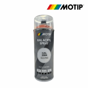 PINTURA SPRAY NARANJA PURO ALTO BRILLO 400ML│RAL 2004│MOTIP