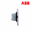 TOMACORRIENTE DOBLE 3 EN LINEA (ESTÁNDAR ITALIANO) 2P+T│N0533.2 BL│LÍNEA ORIGEN│ABB