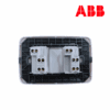TOMACORRIENTE DOBLE 3 EN LINEA (ESTÁNDAR ITALIANO) 2P+T│N0533.2 BL│LÍNEA ORIGEN│ABB