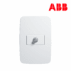 CONECTOR PARA TV, TIPO F, 1M│N0550 BL│LÍNEA ORIGEN│ABB