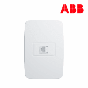 TOMA ESPECIAL SIMPLE TELEFONICO RJ11, CAT 3, 1(1M)│N0517 BL│LÍNEA ORIGEN│ABB