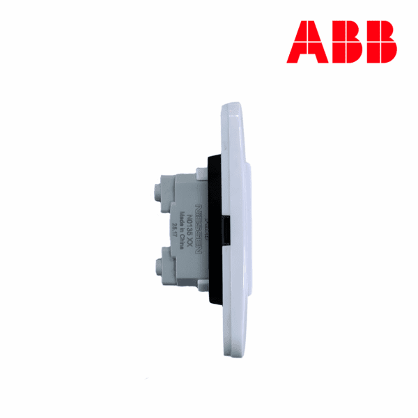 TOMACORRIENTE DUPLEX EUROAMERICANO 2P│N0535.2 BL│LÍNEA ORIGEN│ABB