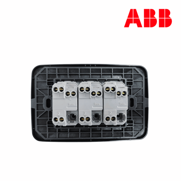 INTERRUPTOR CONMUTADO TRIPLE 16 AX, 3(1M)│N0502.3 NG│LÍNEA ORIGEN│ABB