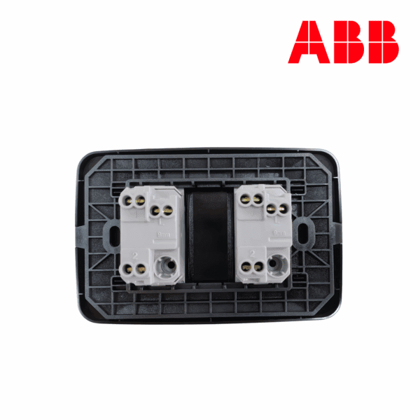 INTERRUPTOR CONMUTADO DOBLE 16 AX, 1+1M│N0502.2 NG│LÍNEA ORIGEN│ABB