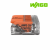 BORNE DE CONEXION TIPO PALANCA, 5 VIAS, 4MM², 32A, 450V│221-415│WAGO