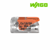 BORNE DE CONEXION TIPO PALANCA, 2 VIAS, 4MM², 32A, 450V│221-412│WAGO