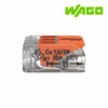 BORNE DE CONEXION TIPO PALANCA, 3 VIAS, 4MM², 32A, 450V│221-413│WAGO