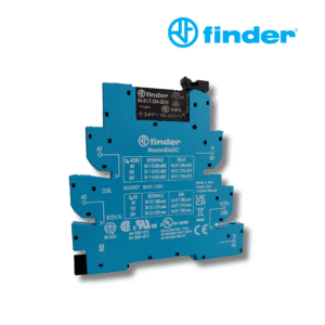 INTERFAZ DE RELEVADOR MODULAR MASTER BASIC 1CC 6A 24V AC/DC│39.11.0.024.0060│FINDER