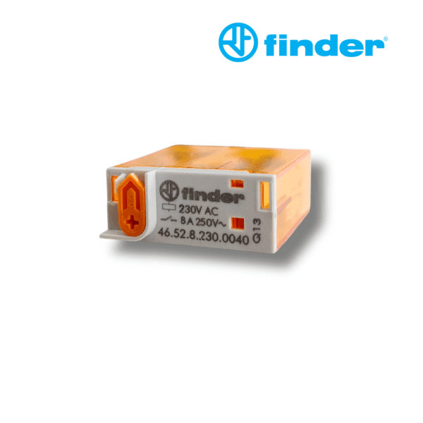 RELÉ INDUSTRIAL MINIATURA DE 8 PINES 2CC 8A 230V AC│46.52.8.230.0040│FINDER