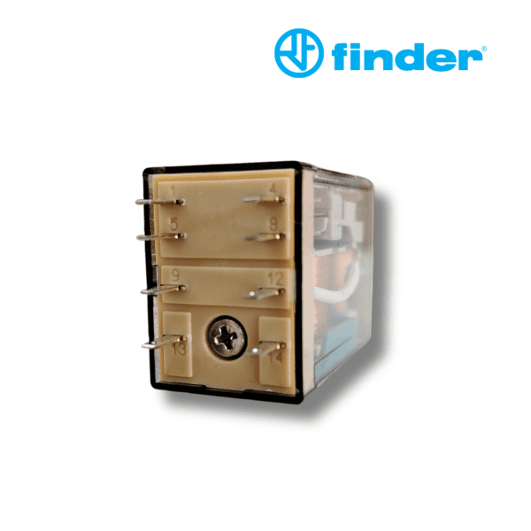 RELÉ INDUSTRIAL DE 8 PINES 2CC 10A 12V DC│55.32.9.012.0040│FINDER