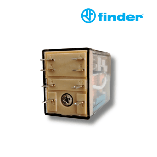 RELÉ INDUSTRIAL DE 8 PINES 2CC 10A 24V DC│55.32.9.024.0040│FINDER