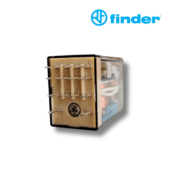 RELÉ INDUSTRIAL DE 14 PINES 4CC 7A 12V DC│55.34.9.024.0040│FINDER