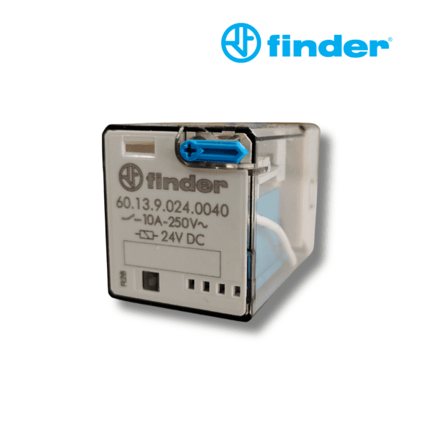 RELÉ INDUSTRIAL DE 11 PINES 24V DC 3CC 10A│60.13.9.024.0040│FINDER