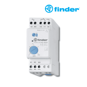 RELÉ DE CONTROL DE NIVEL AJUSTABLE 5-150kΩ 1CC 16A 230-240V AC│72.01.8.240.0000│FINDER