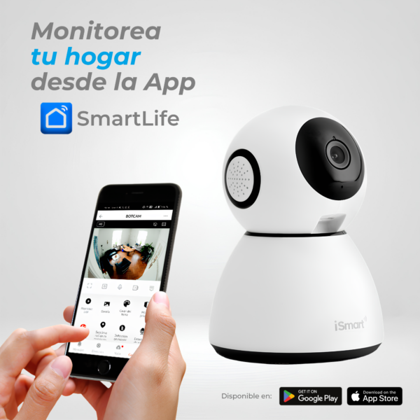 CÁMARA DE SEGURIDAD INTELIGENTE│BOTCAM│ISMART